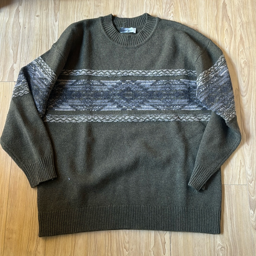 Isabel Marant Intarsia Wool-Blend Sweater